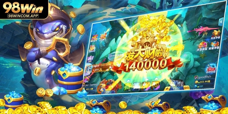 Kinh nghiệm bắn cá H5 tại 98WIN giúp thắng lớn
